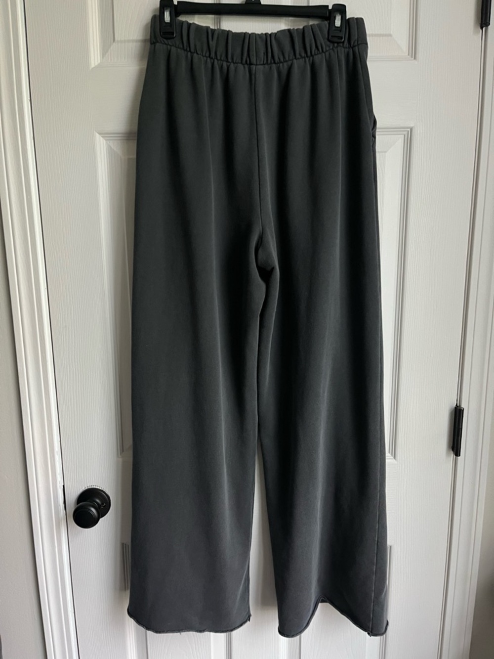 Aerie Wide Leg Street Trouser Charcoal Size Small Regular Like New - Picture 9 of 9